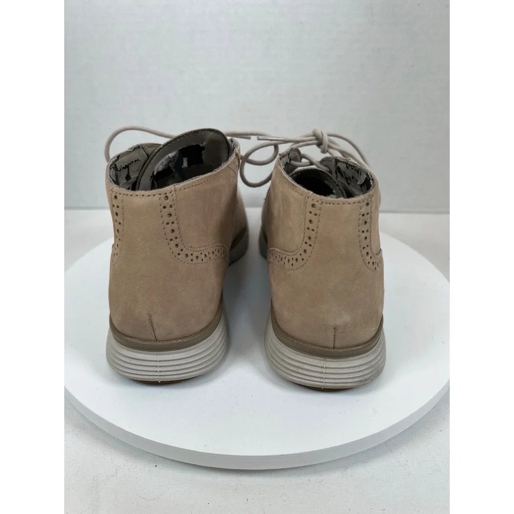 Timberland Suede Chukka Boots Franklin Park Mens Size 8 Taupe Beige
